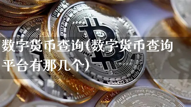数字货币查询(数字货币查询平台有那几个)_https://www.xjzxxn66.com_币圈资讯_第1张