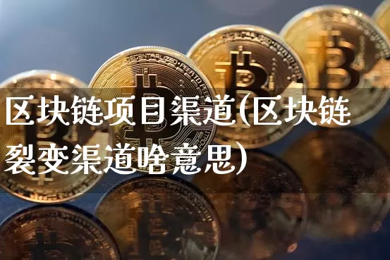 区块链项目渠道(区块链裂变渠道啥意思)_https://www.xjzxxn66.com_以太坊_第1张