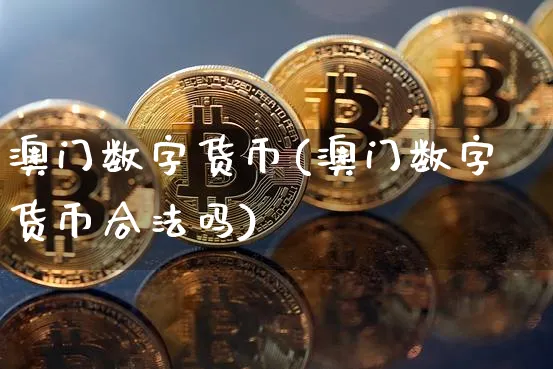 澳门数字货币(澳门数字货币合法吗)_https://www.xjzxxn66.com_币圈资讯_第1张