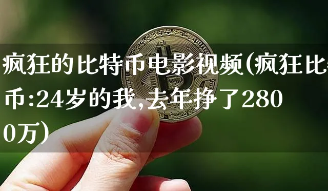 疯狂的比特币电影视频(疯狂比特币:24岁的我,去年挣了2800万)_https://www.xjzxxn66.com_币圈资讯_第1张