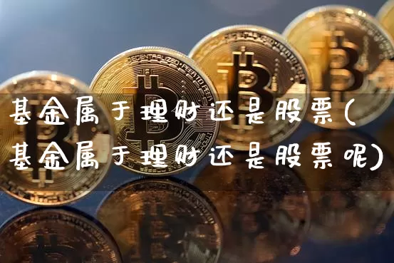 基金属于理财还是股票(基金属于理财还是股票呢)_https://www.xjzxxn66.com_比特币_第1张